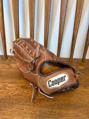Vintage Cooper Black Diamond 240 Baseball Glove - Top Grain Steerhide RHT